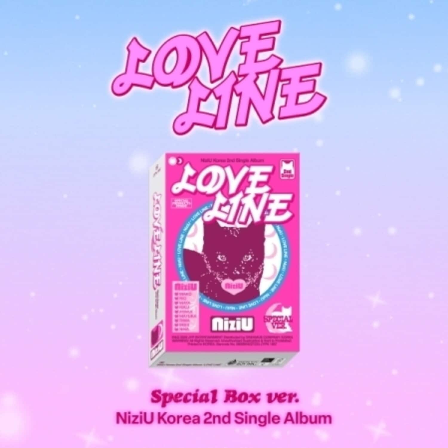 Niziu - Love Line - Special Box Version - COMPACT DISCS [CD] price history on PriceWatchPro