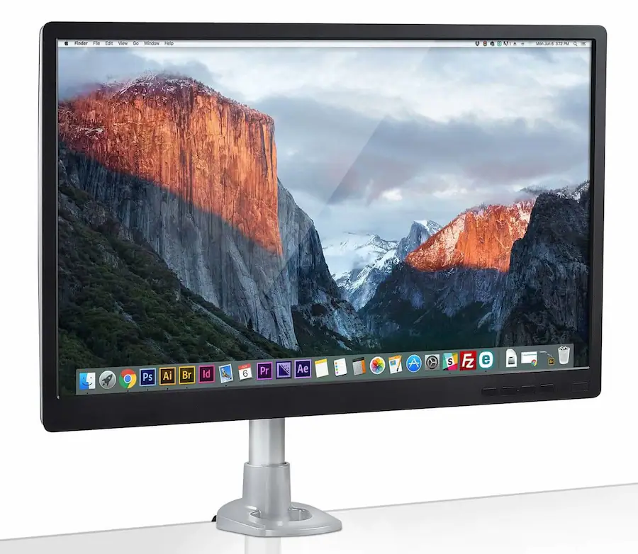 Mount It! Single Monitor Desk Mount for Up to 32″ Screens – Tilt ...