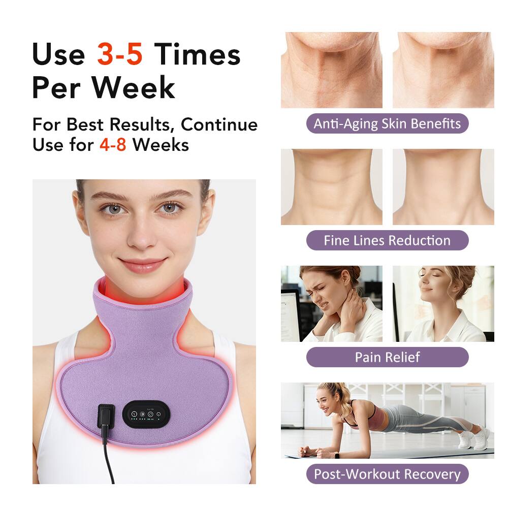 Use 3-5 Times Per Week For Best Results, Continue Use for 4-8 Weeks

Anti-Aging Skin Benefits
Fine Lines Reduction
Pain Relief
Post-Workout Recovery