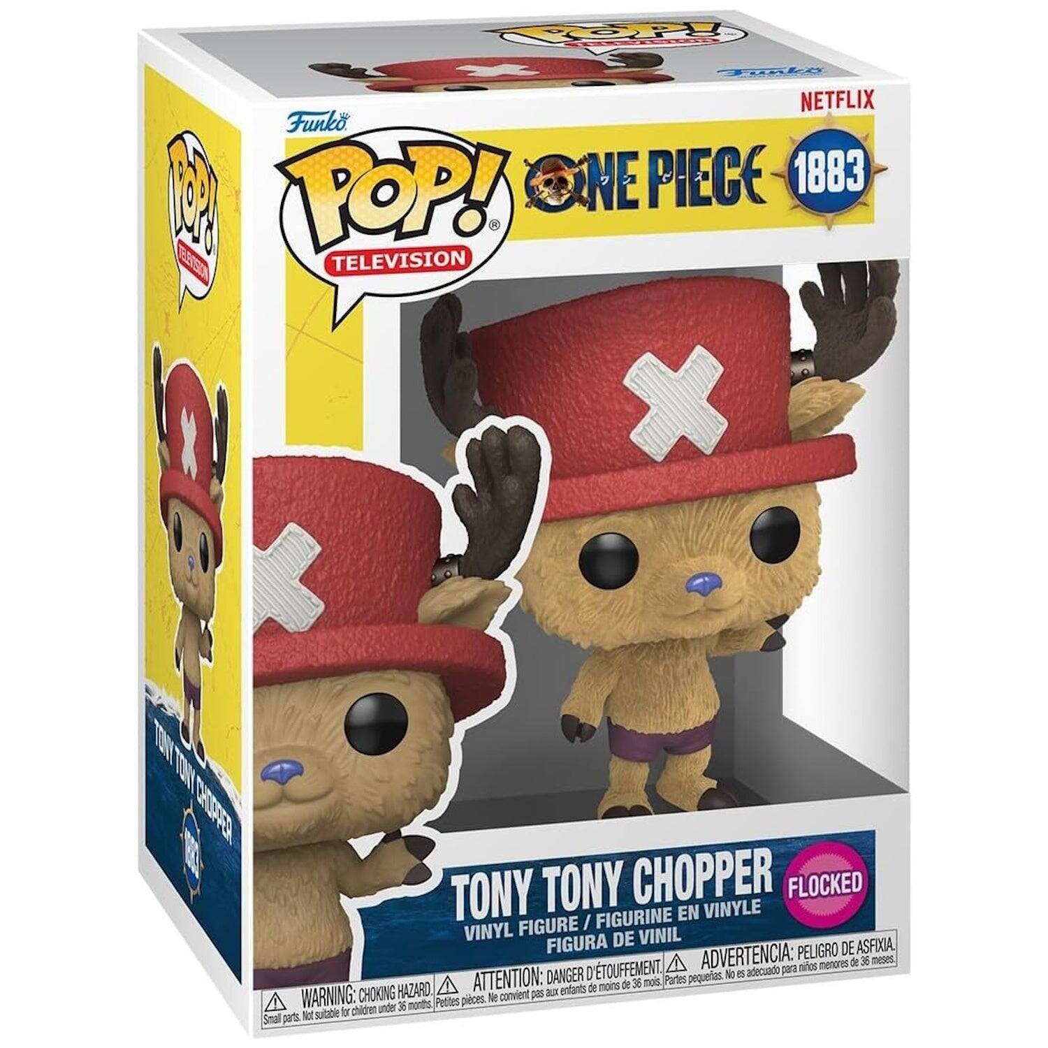 Funko Pop! Television: One Piece - Chopper ( Flocked) Vinyl Figure #1883
