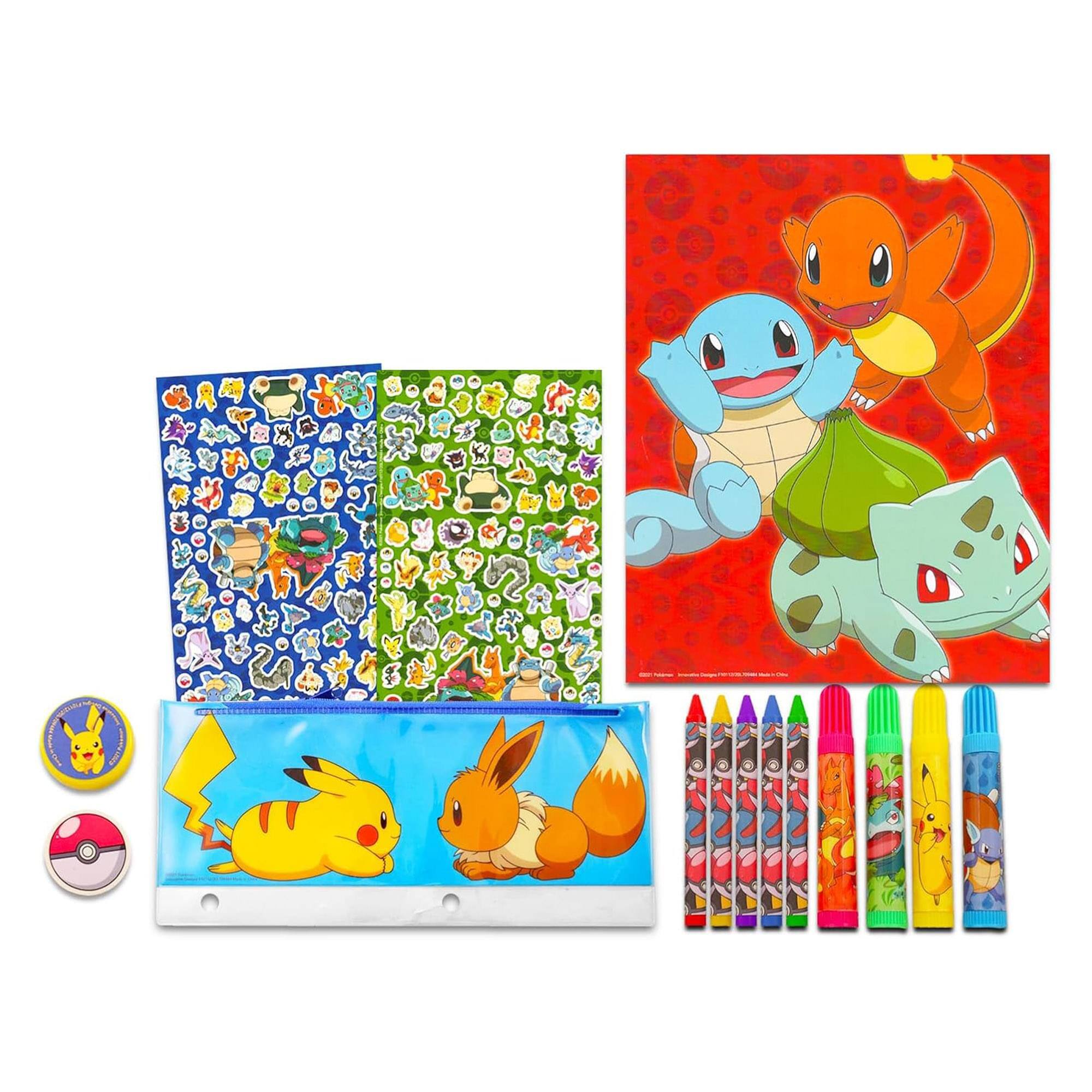 Alt View 10. Innovative Designs - Pokemon Kids Coloring Stationary Set.