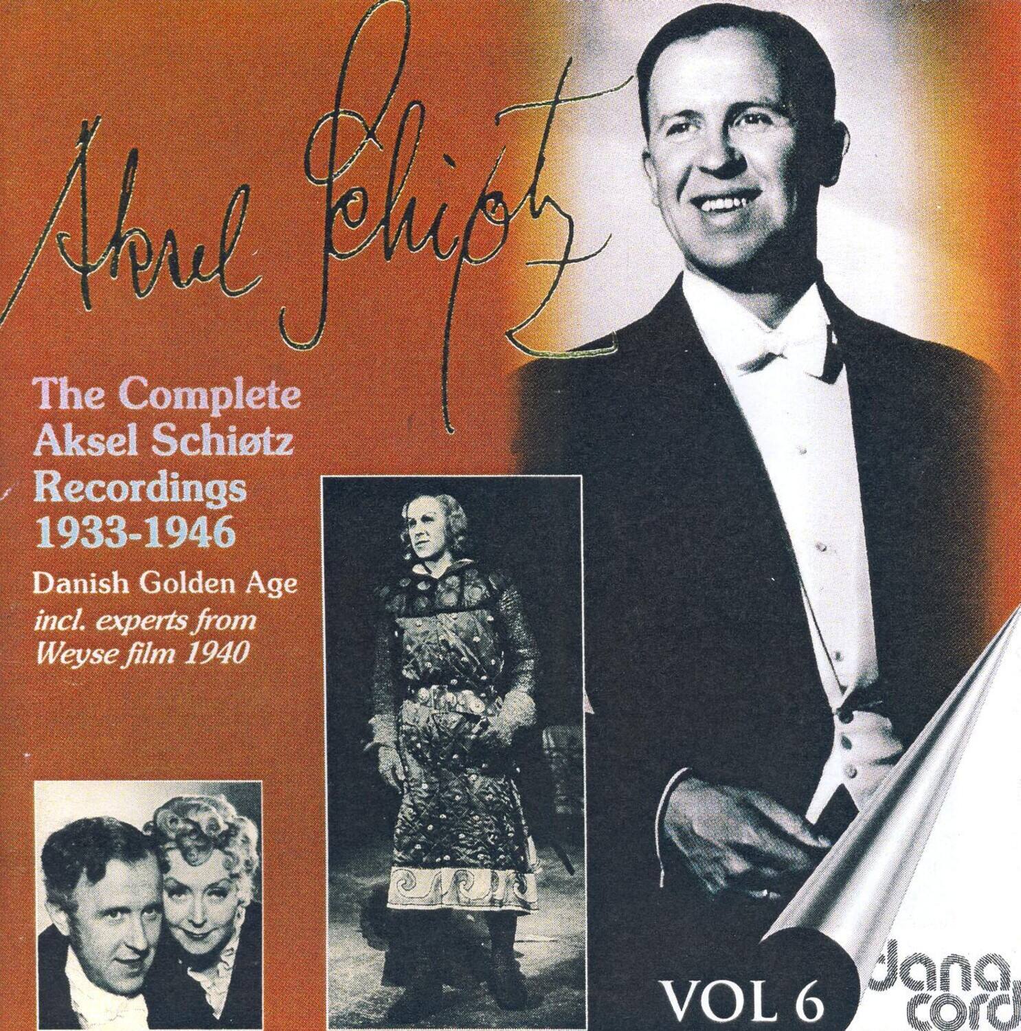 Askel Schiotz - Complete Aksel Schiotz Recordings 6   - COMPACT DISCS [CD]