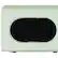 Alt View 5. Magic Chef - 0.7-Cu. Ft. 700-Watt Retro Countertop Microwave - Mint Green.