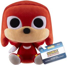Funko - Plush: Sonic the Hedgehog - Knuckles, 7-Inch - COLLECTIBLES - Multicolor