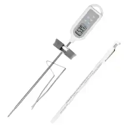 CDN - ProAccurate Long Stem Digital Instant Read Thermometer - White