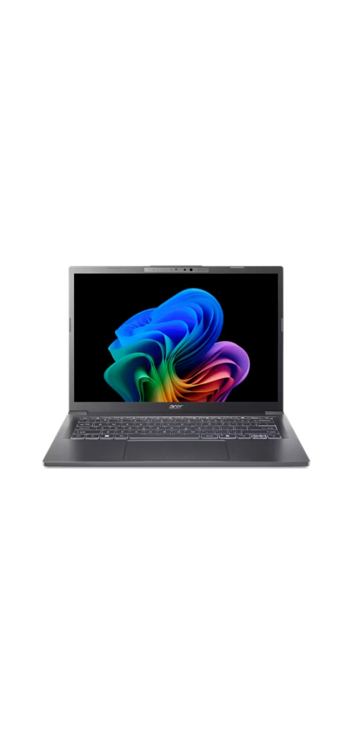 Front. Acer - Acer Aspire 14 AI Copilot+ Notebook 14" WUXGA Touch Intel Core Ultra 5 16GB RAM 512GB SSD Intel Arc Graphics Windows 11.