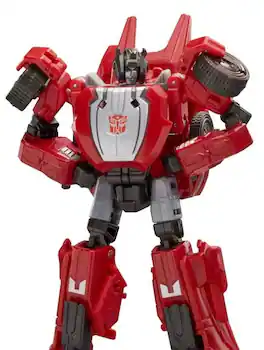 Deluxe Class 07 Sideswipe Gamer Edition | Transformers Generations War for Cybertron - Red