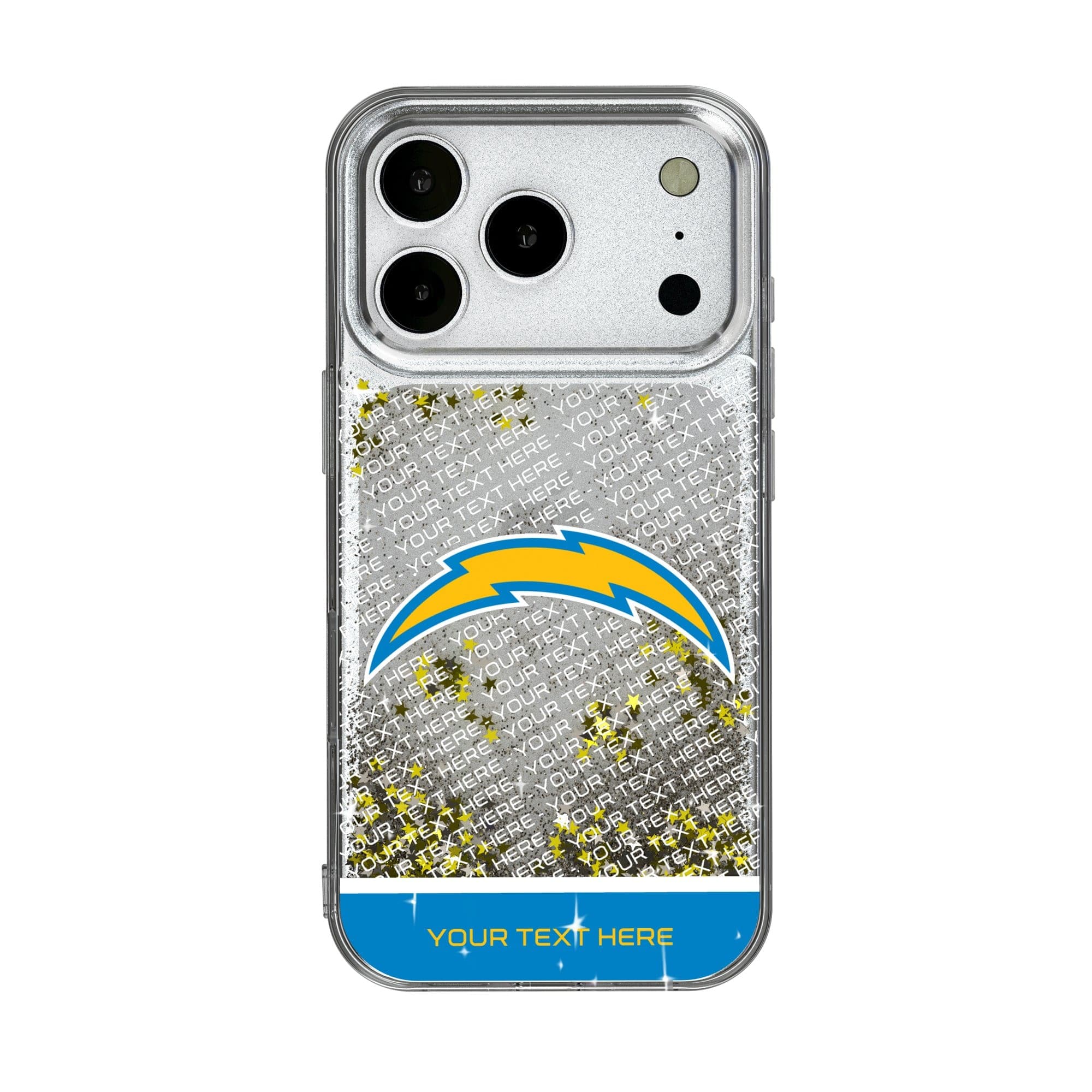 Keyscaper - NFL - Los Angeles Chargers Personalized Endzone Plus Design iPhone Glitter Phone Case - 15 Pro Max - Multicolor price history on PriceWatchPro