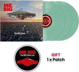 Mr. Big - The BIG Finish Live - Mint 3LP + Gift "Embroidery Patch" - VINYL LP