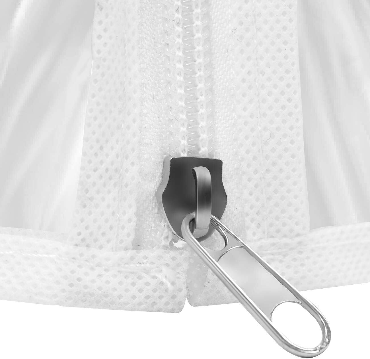 Alt View 6. Sorbus - Sorbus Cover for Garment Rack - 6 Ft Transparent Clothes Rack Cover, Garment Coat Hanger Protector Dustproof Waterproof - Clear.