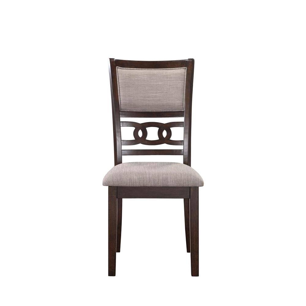 Alt View 1. FurniFact - Dining Chairs Set of 6, Upholstered Dining Chairs for Dining Room in Grey - Grey.