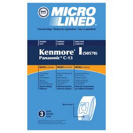 DVC - Kenmore Kenmore Vacuum Bags for Vacuum Part #KER-1453 150 Pack