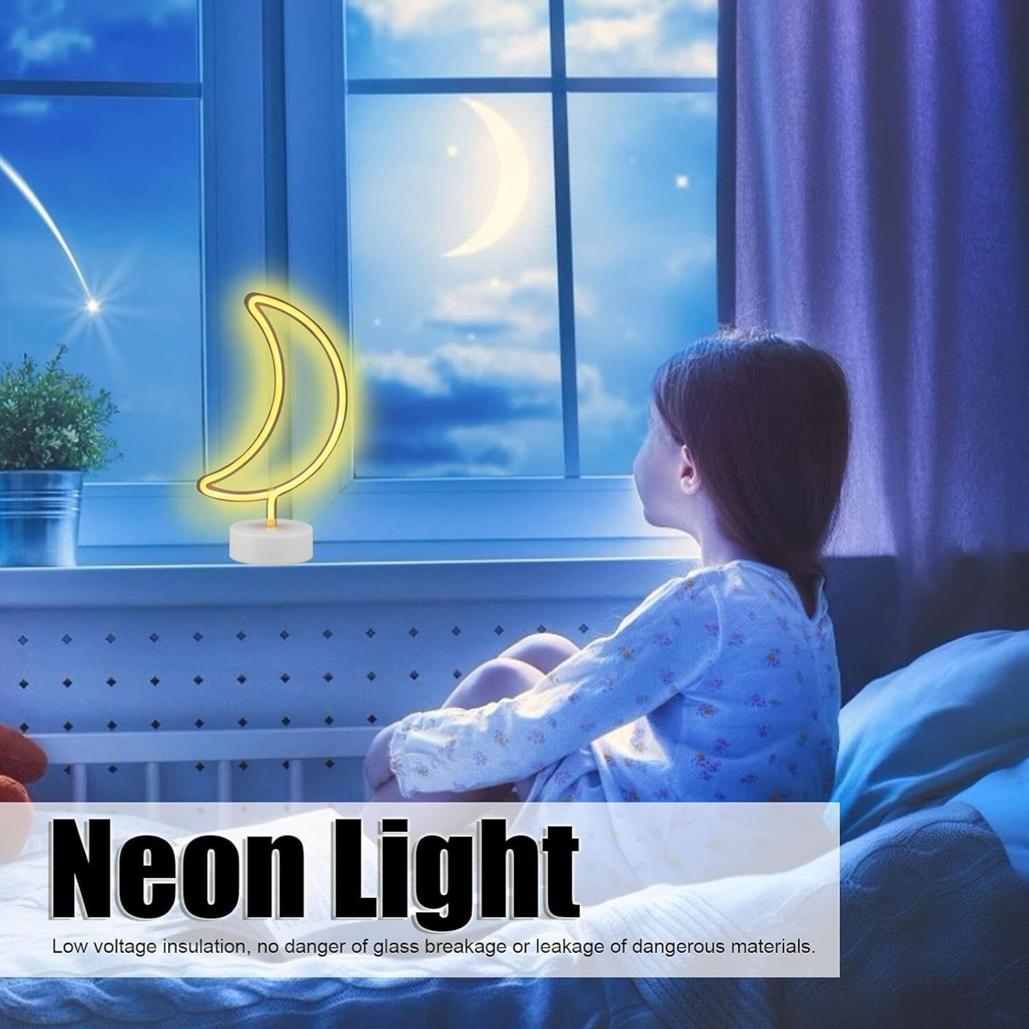Neon Light

Low voltage insulation, no danger of glass breakage or leakage of dangerous materials.