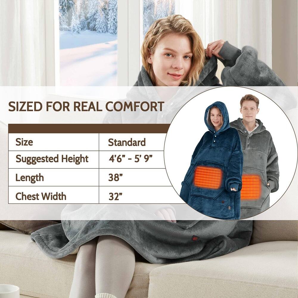 SIZED FOR REAL COMFORT

Size | Standard  
Suggested Height | 4'6" - 5'9"  
Length | 38"  
Chest Width | 32"