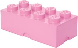 Room Copenhagen - LEGO Storage Brick 8, Light Pink - Baby Pink