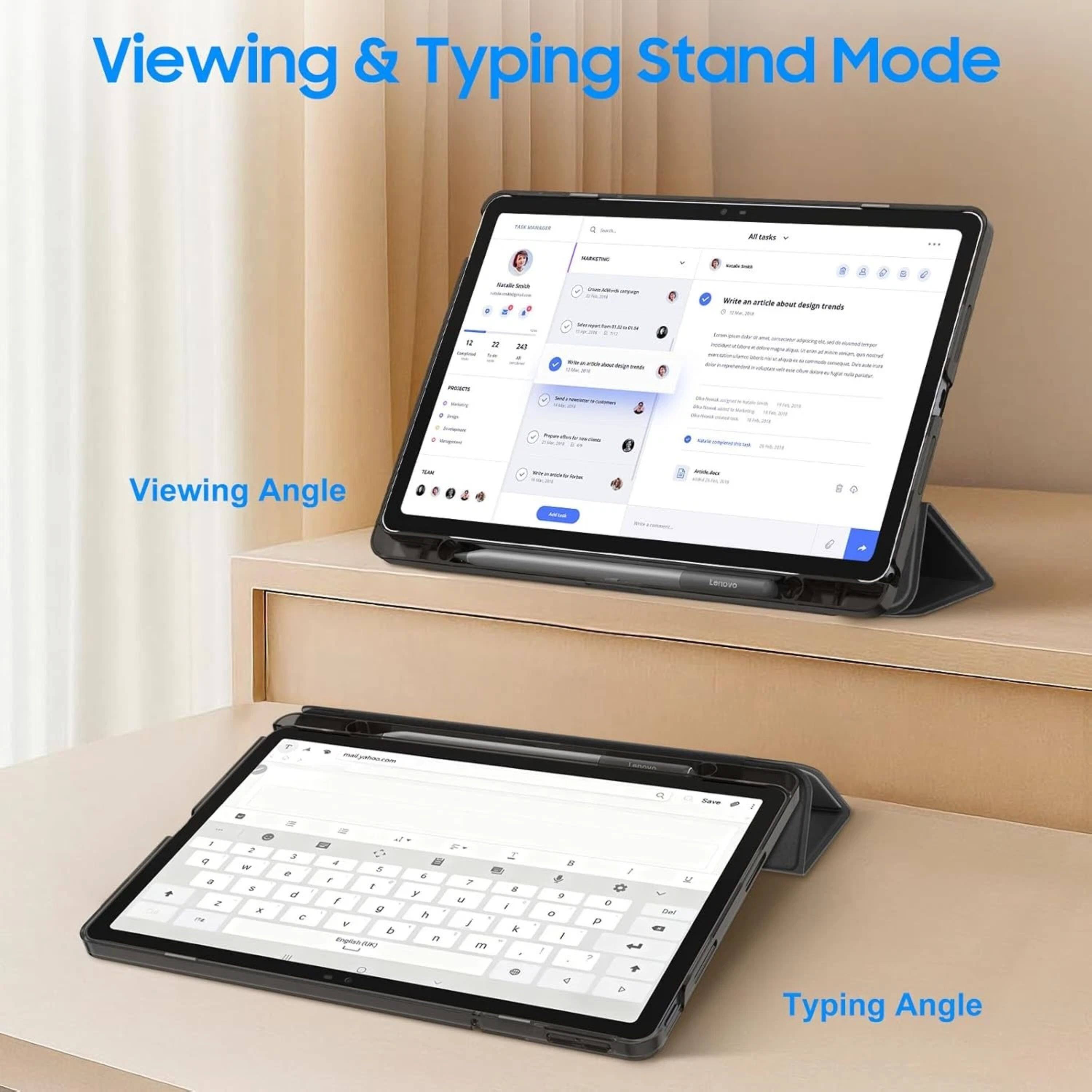 Viewing & Typing Stand Mode

Viewing Angle

Typing Angle