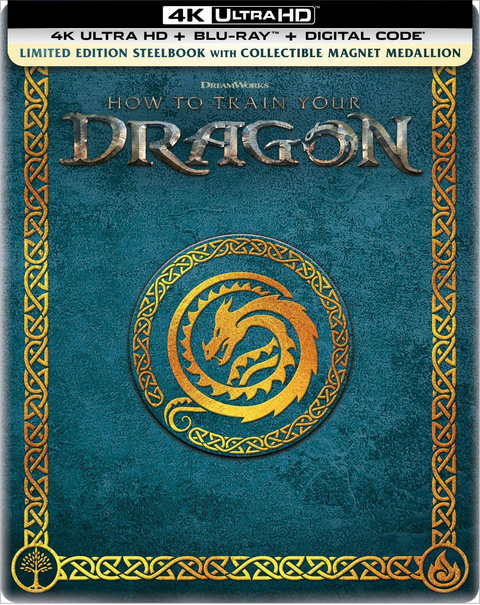 Angle. How to Train Your Dragon (Steelbook)   - 4K Blu-Ray.