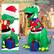 Eye-catching Christmas Decoration: Christmas Hat, Christmas Cane, Gift Box