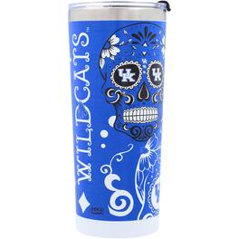 Indigo Falls - Kentucky Wildcats 24oz. Dia De Los Muertos Stainless Steel Tumbler - Multicolor
