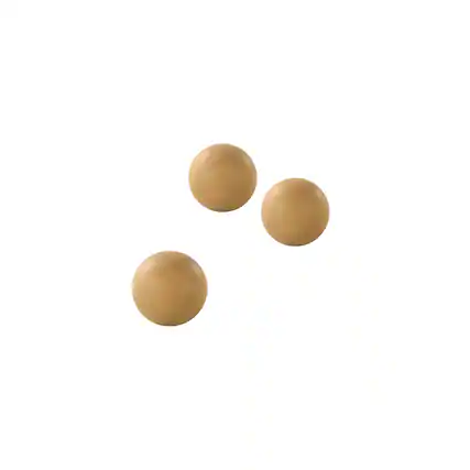 Front. MD Sports - MD Sports Roll and Score Arcade Game Replacement Balls (3 Pack) - Brown.