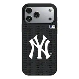 Keyscaper - MLB - New York Yankees Primary Logo iPhone Magnetic Bump Case - 15 - Black