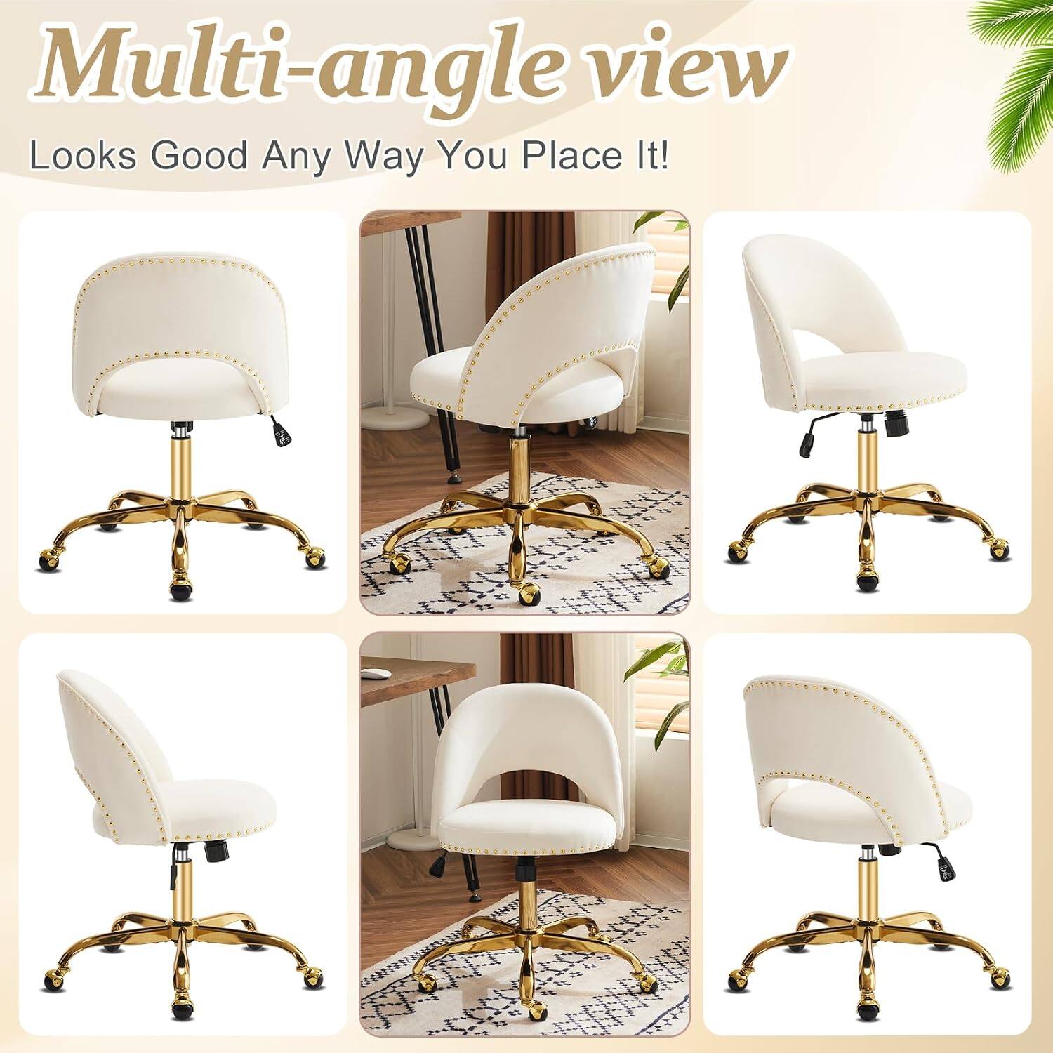 Multi-angle view  
Looks Good Any Way You Place It!