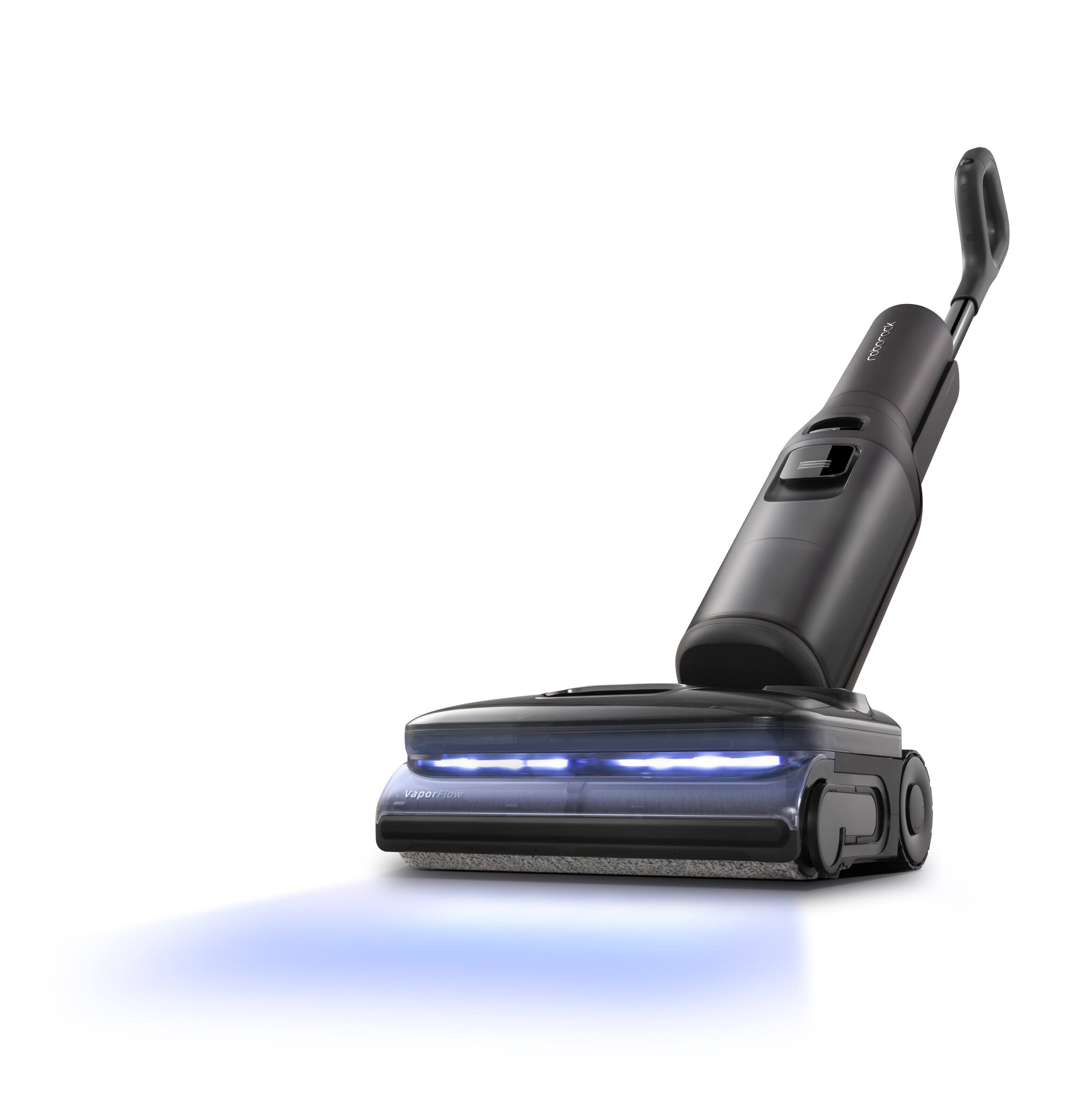Angle. Roborock - roborock F25 Ultra Steam Wet Dry Vacuum Cleaner, 302°F Steam Mop & 187°F Hot Water Cordless Vacuum Mop - Black.