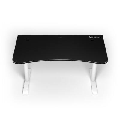 Alt View 1. Arozzi - Arozzi Gaming Desk - Medium - White.