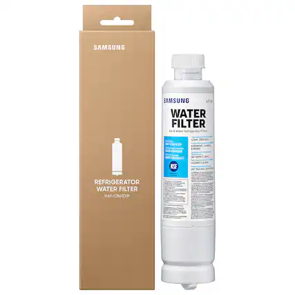 SAMSUNG REFRIGERATOR WATER FILTER HAF-CIN/EXP
SAMSUNG AF19 WATER FILTER Ice & Water Refrigerator Filter
300-GAL
4 MONTHS
4 SEPT. Cartridge
DA29-00020B
Temperature/Tempo
DA97-08006A-1
LP NSF
Rui 201-8
KPA
RCCA
SAMSUNG
WATER FILTER
Ice & Water Refrigerator Filter
Capacity: 1,354 (300 GAL)
Model: HAF-CIN/EXP
6 MONTHS / 6 MOS.
DA29-00020B
DA97-08006A-1
NSF
207-862-KP (P12-159)