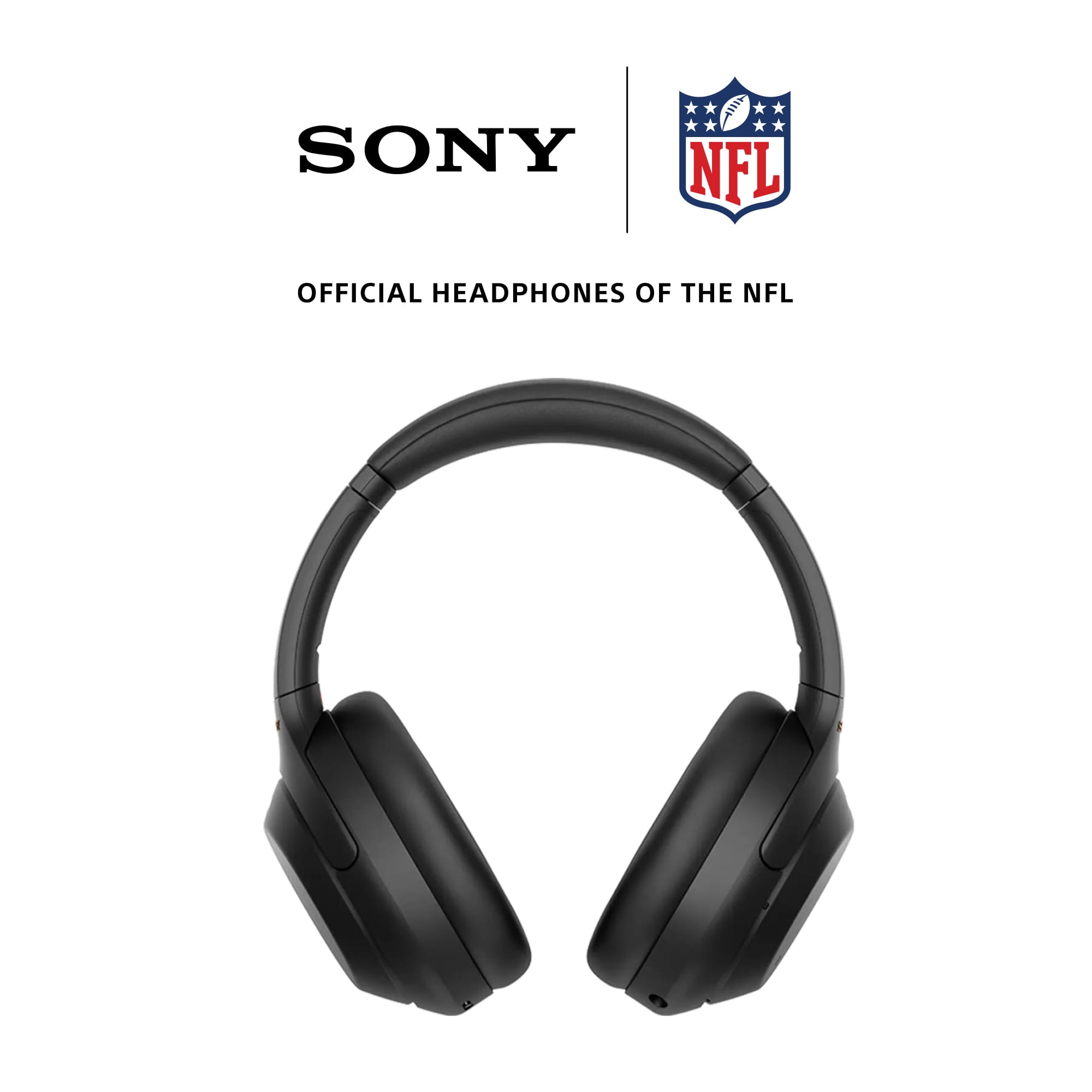 Sony NFL Official Headphones of the NFL.