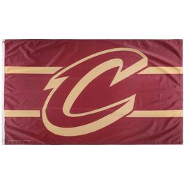 WinCraft - Cleveland Cavaliers 3' x 5' Horizontal Stripe Deluxe Single-Sided Flag - Multicolor