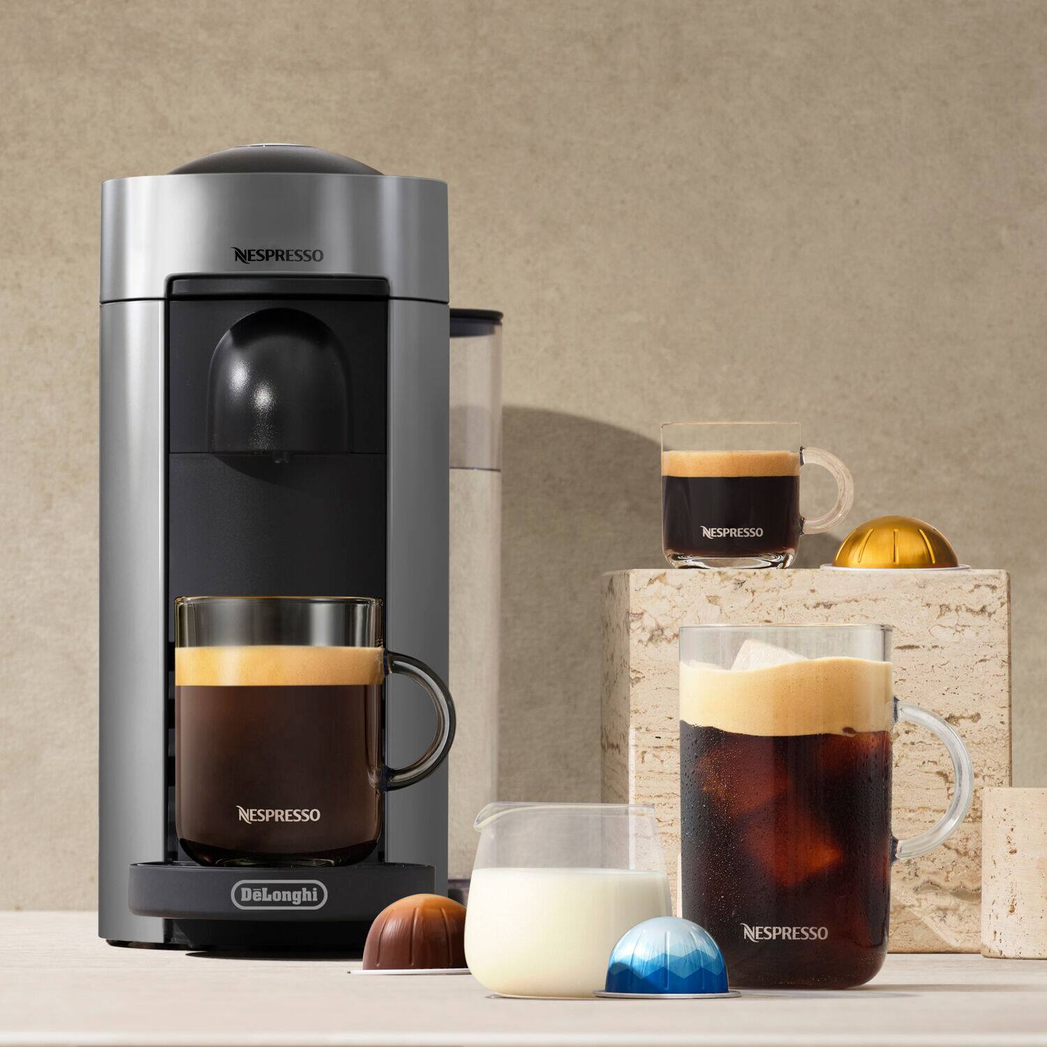 NESPRESSO  
NESPRESSO  
NESPRESSO  
DeLonghi  
NESPRESSO