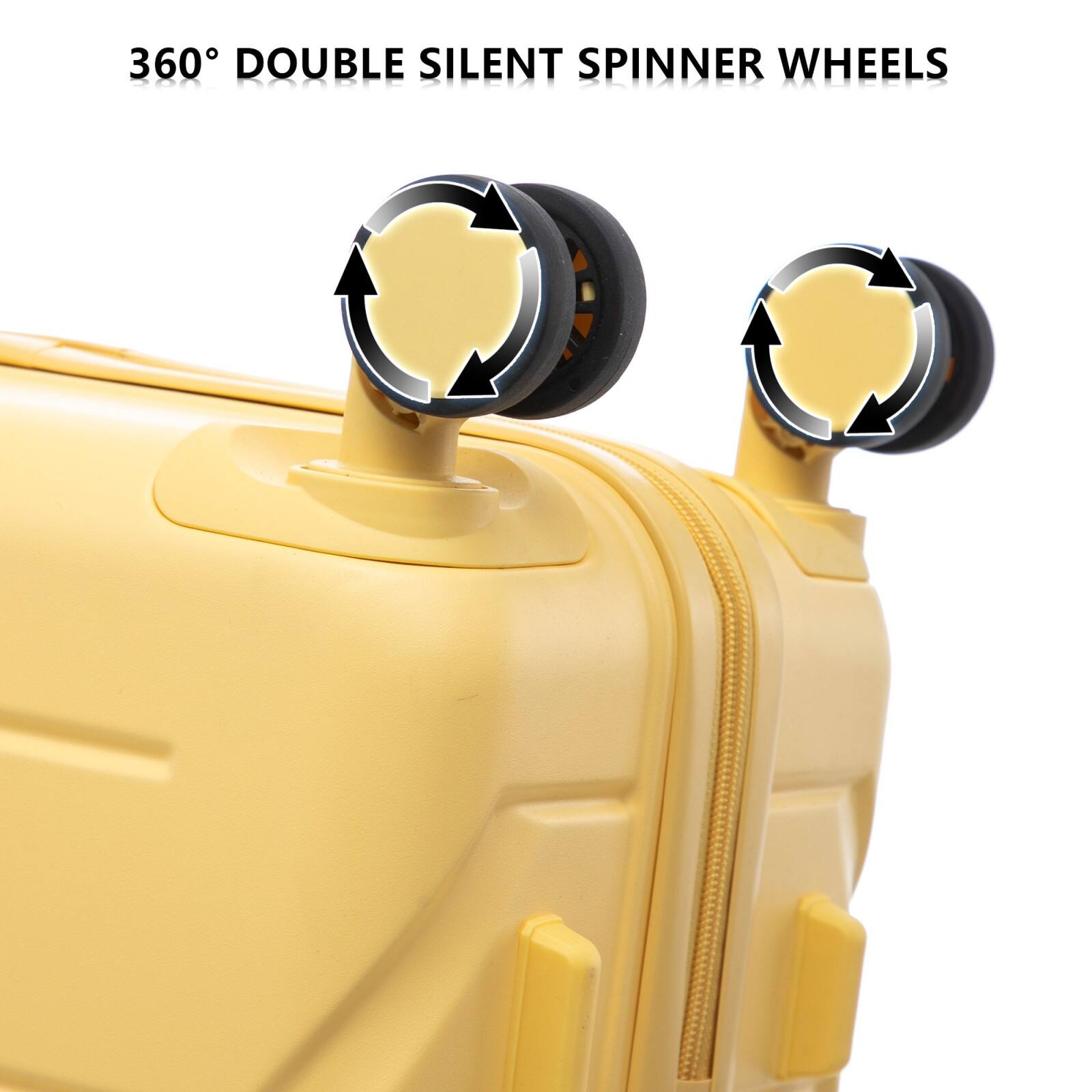 360° DOUBLE SILENT SPINNER WHEELS