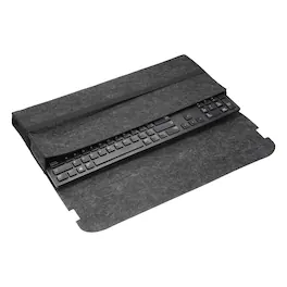 Unique Bargains - 1pc 108 Keys Keyboard Case Sleeve (18.5x7.1x1.8 Inch) Dustproof Waterproof Carrying Case for Mechanical Keyboards - Dark Gray