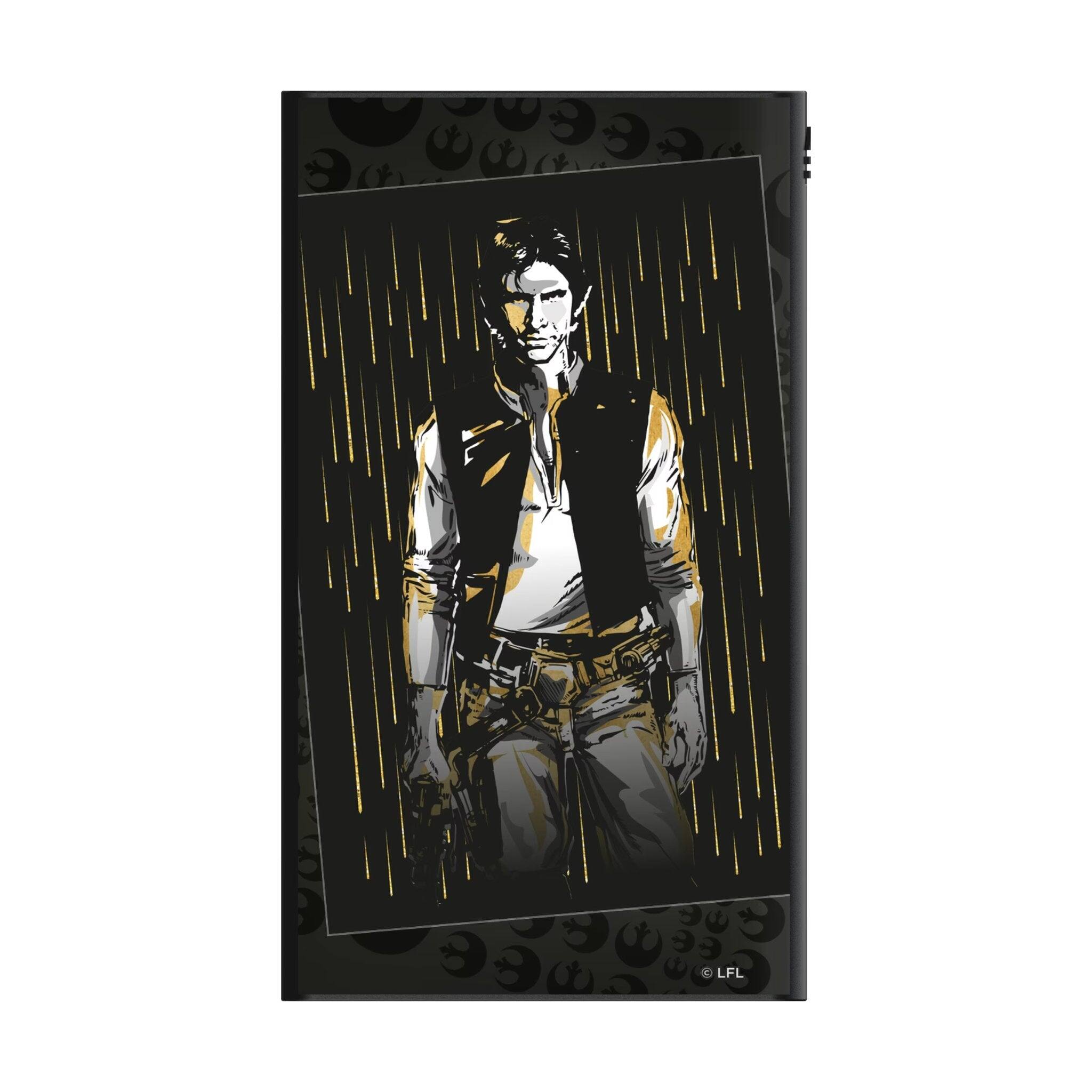 Angle. Keyscaper - Star Wars: A New Hope Portrait 5000mAh Flat Powerbank - Han Solo.