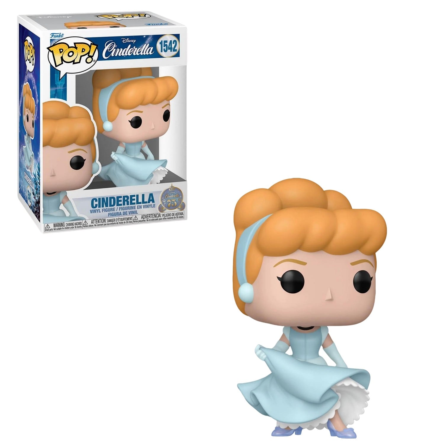 Funko Pop! Cinderella th Anniversary - Cinderella - Multicolor