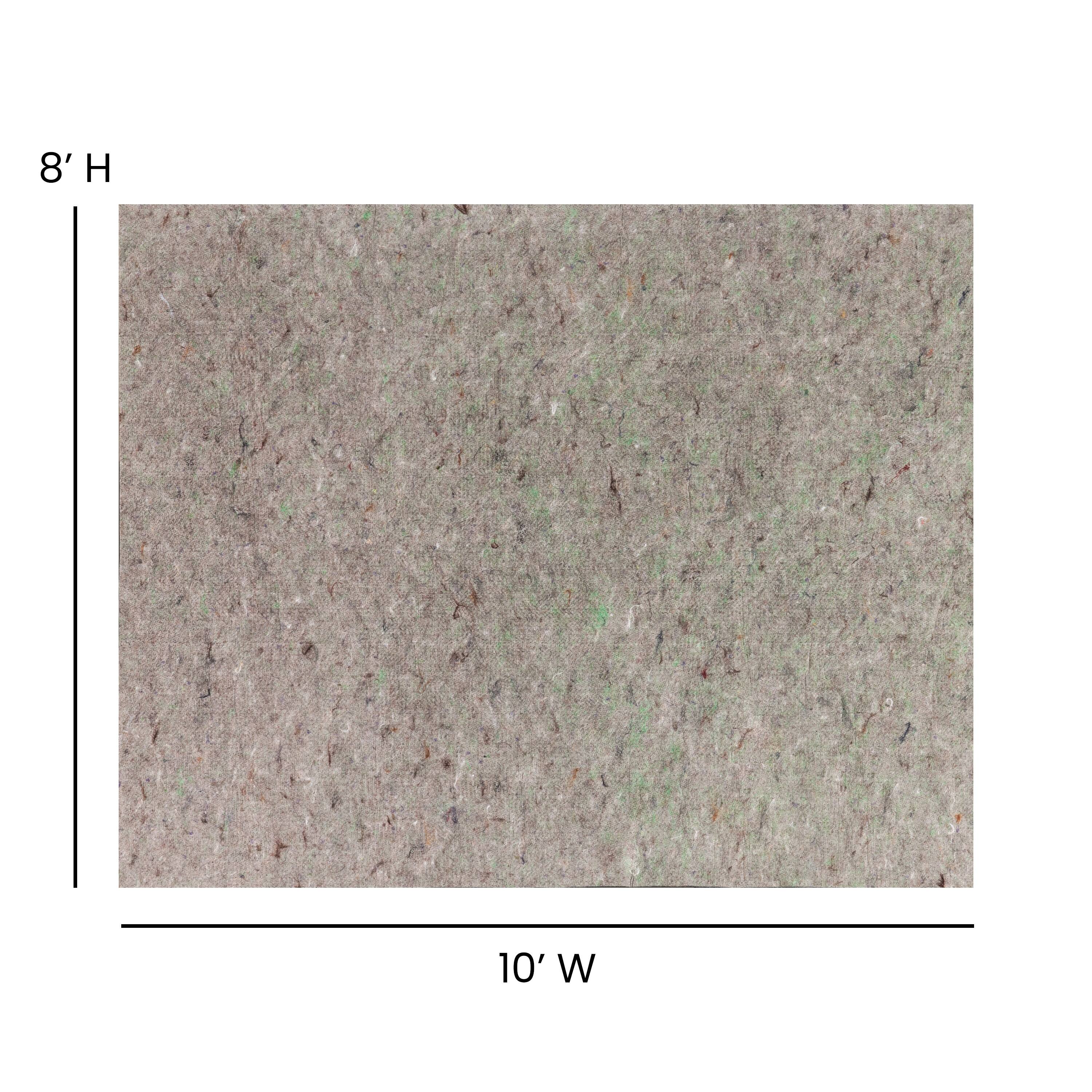 Alt View 4. Emma + Oliver - Non-Slip 1/4 Inch Thick Gray Multi-Surface Reversible Area Rug Pad - Gray.