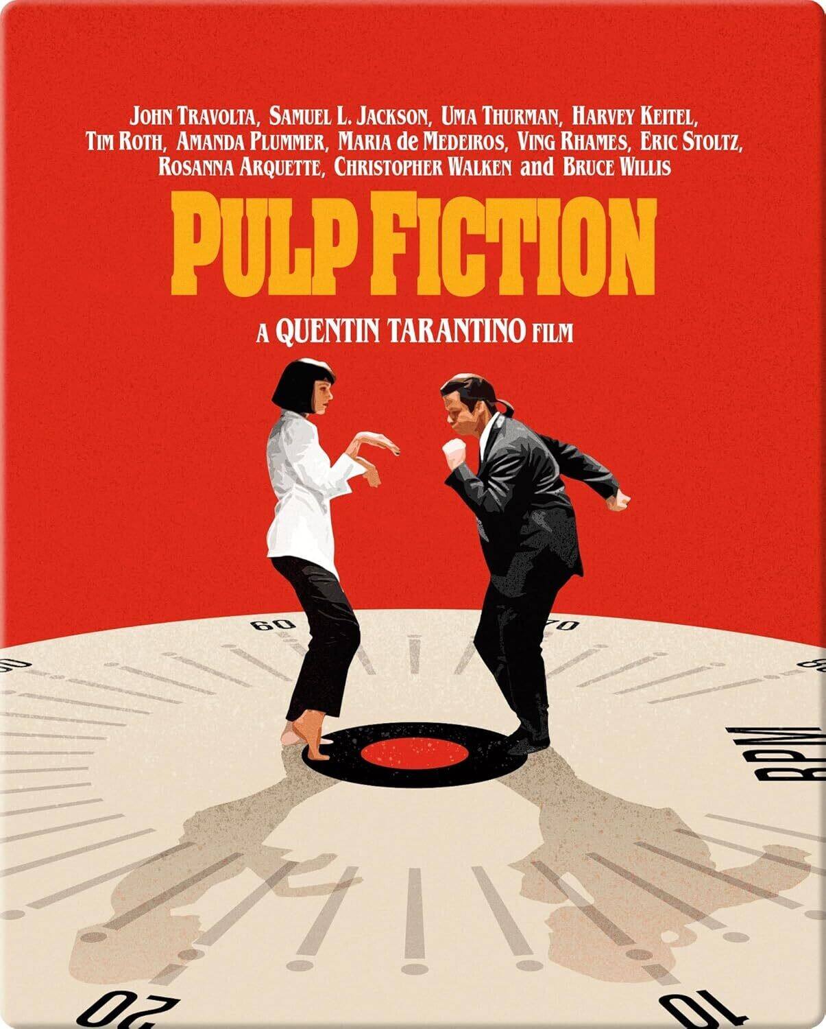 Pulp Fiction (Steelbook)   - 4K Blu-Ray [4K Ultra HD Blu-ray]
