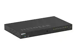 NETGEAR - AV LINE M4250-10G2XF-POE++ 8X1G UTRA90 Managed L2/L3 Gigabit Ethernet (10/100/1000) Power over Ethernet (PoE) 1U Black