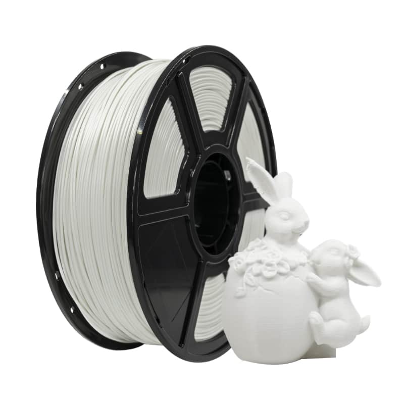 Front. Flashforge - ASA Filament 1.75mm - White.