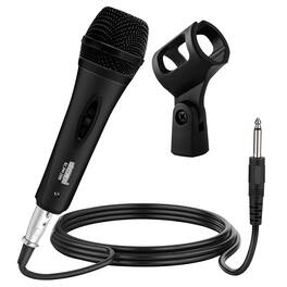 5 CORE - XLR Microphone Dynamic Mic Karaoke Singing Studio Mics Handheld -PM-286