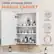 LARGE STORAGE SPACE MIRROR CABINET
- 90° OPEN SOFT HINGE
- ADJUSTABLE SHELVES
- UPGRADED STRONGER BACK STRUCTURE