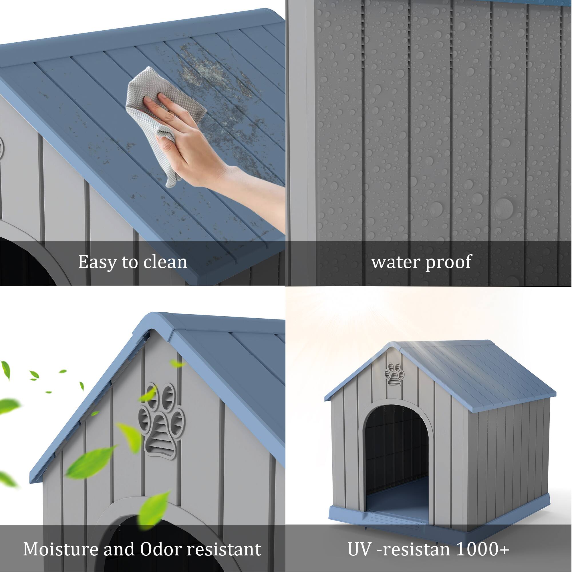 - Easy to clean
- Water proof
- Moisture and Odor resistant
- UV-resistant 1000+