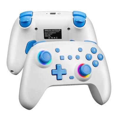 Cluzine For Nintendo Switch Pro Controller with RGB Lighting for Cluzine For Nintendo Switch Pro Controller with RGB Lighting for