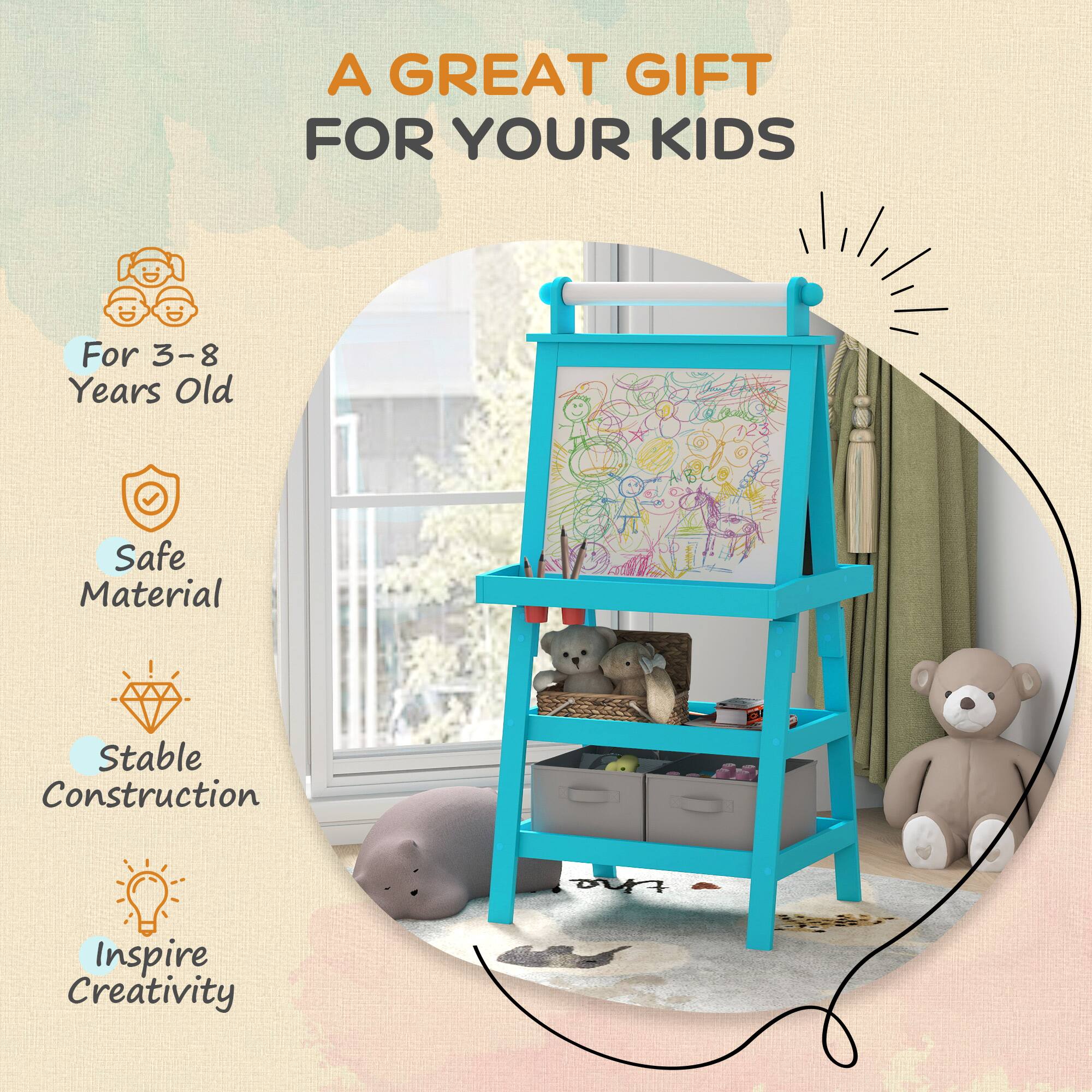 A GREAT GIFT FOR YOUR KIDS

- For 3-8 Years Old
- Safe Material
- Stable Construction
- Inspire Creativity