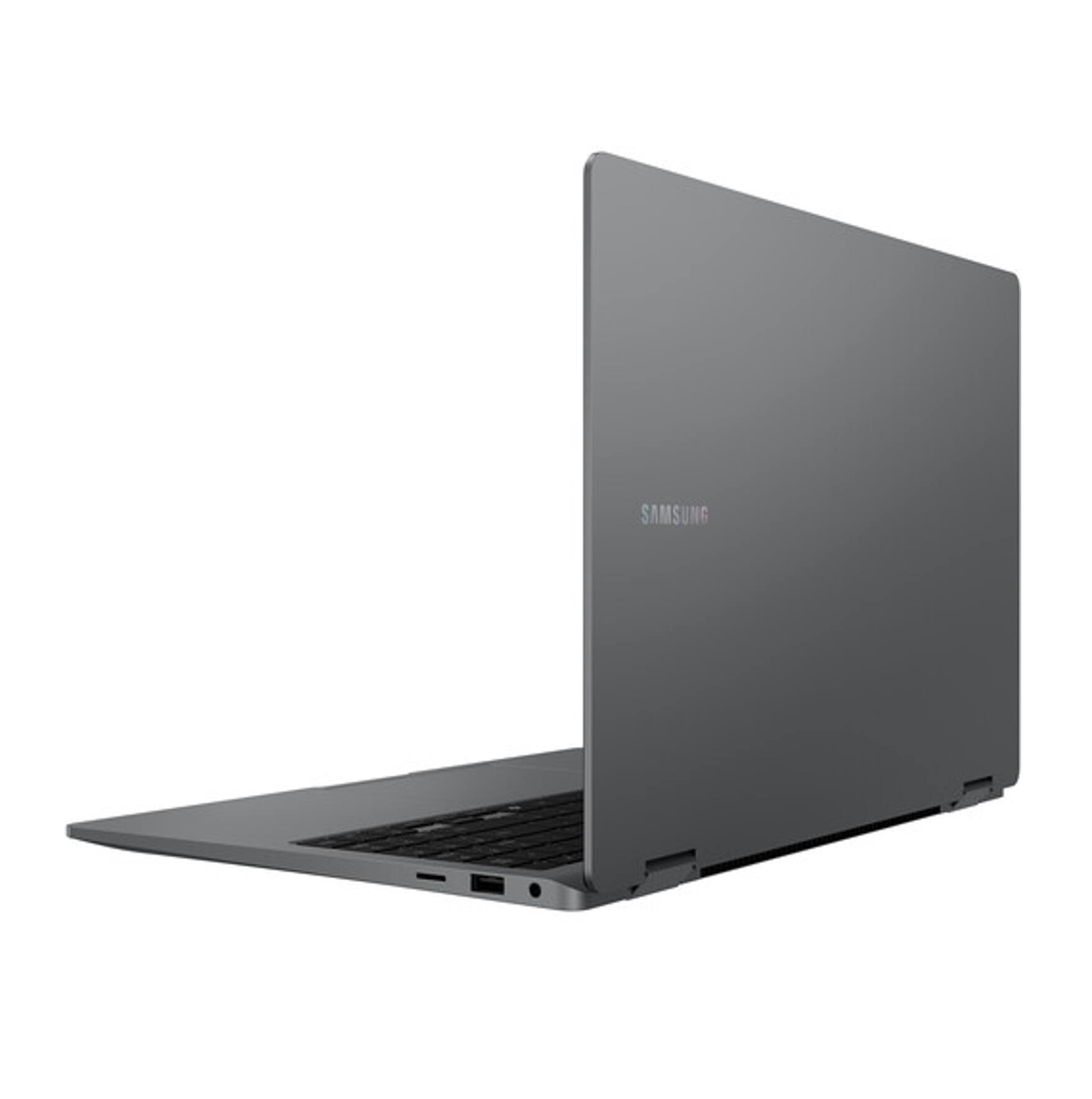 Alt View 7. Samsung - Galaxy Book5 360 2-in-1 Laptop 15.6 FHD Display (Ultra 7-256V, 16GB, 1TB SSD, Win 11 Pro) w/USB Hub - Gray.