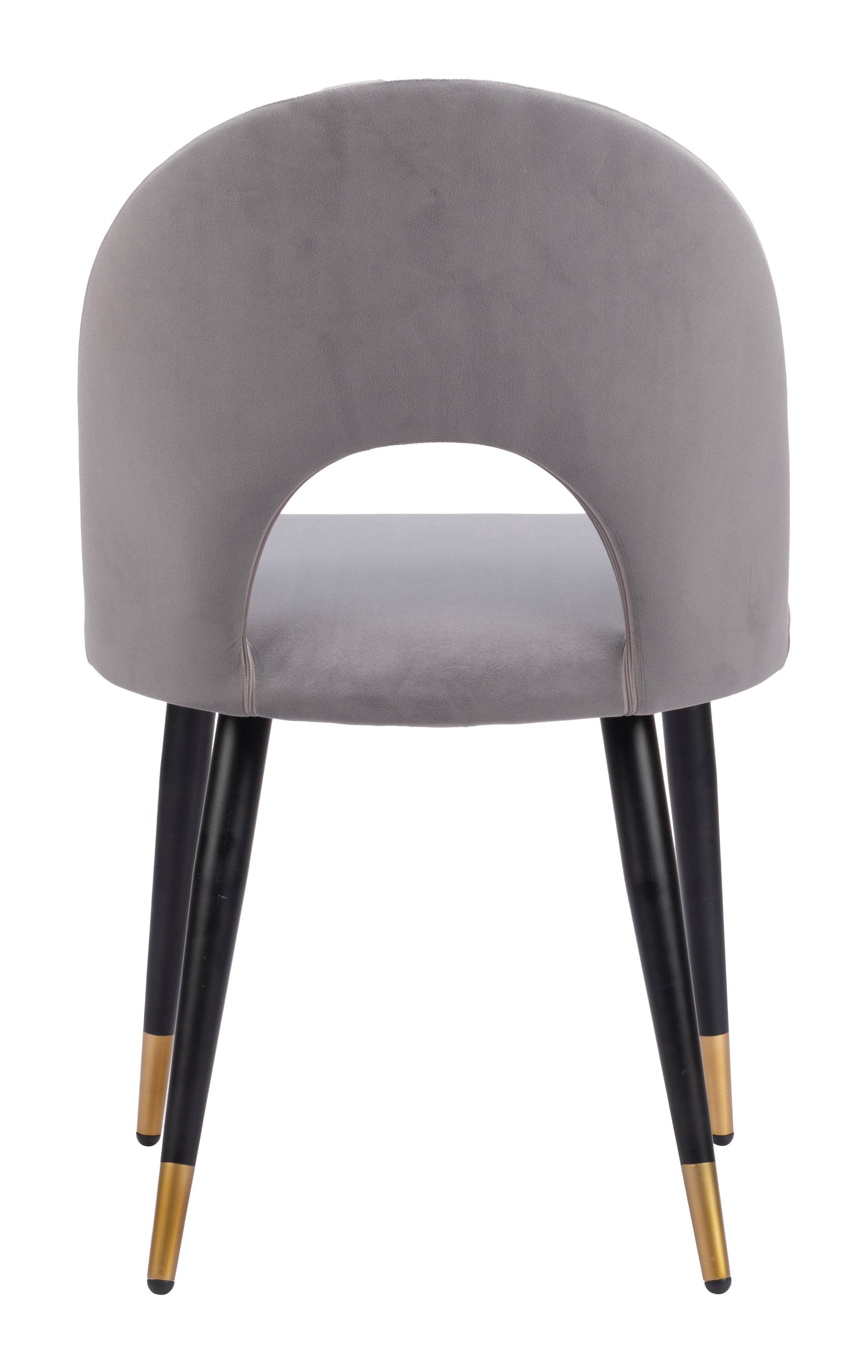 Alt View 2. Hivvago - Menlo Dining Chair (Set of 2) Gray - Gray.