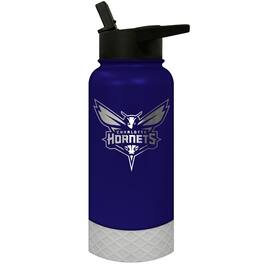 Great American Products - Charlotte Hornets 32oz. Logo Thirst Hydration Water Bottle - Multicolor