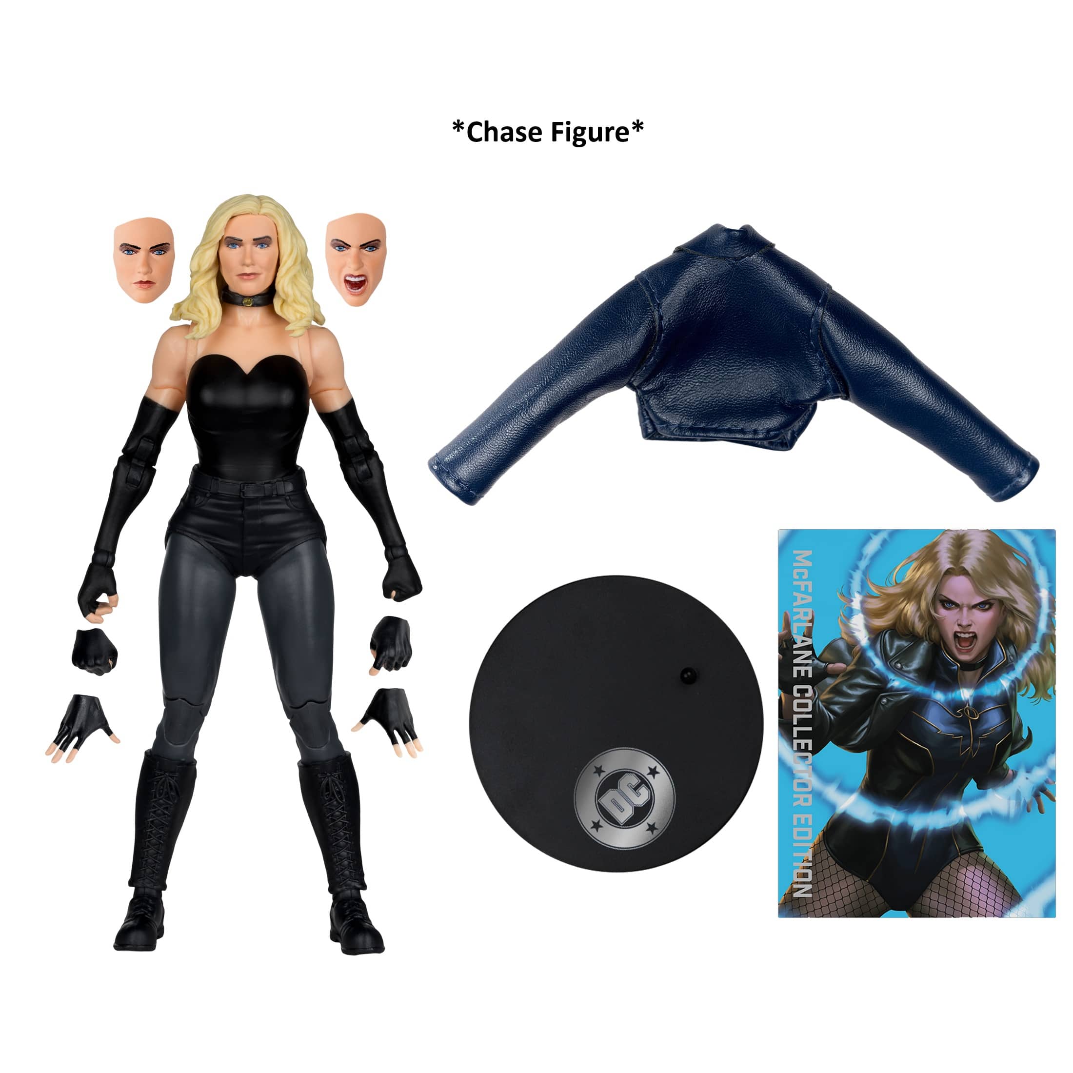 DCマルチバース ブラックキャナリー McFarlane Toys DC Multiverse Black Canary (DC Rebirth) 7