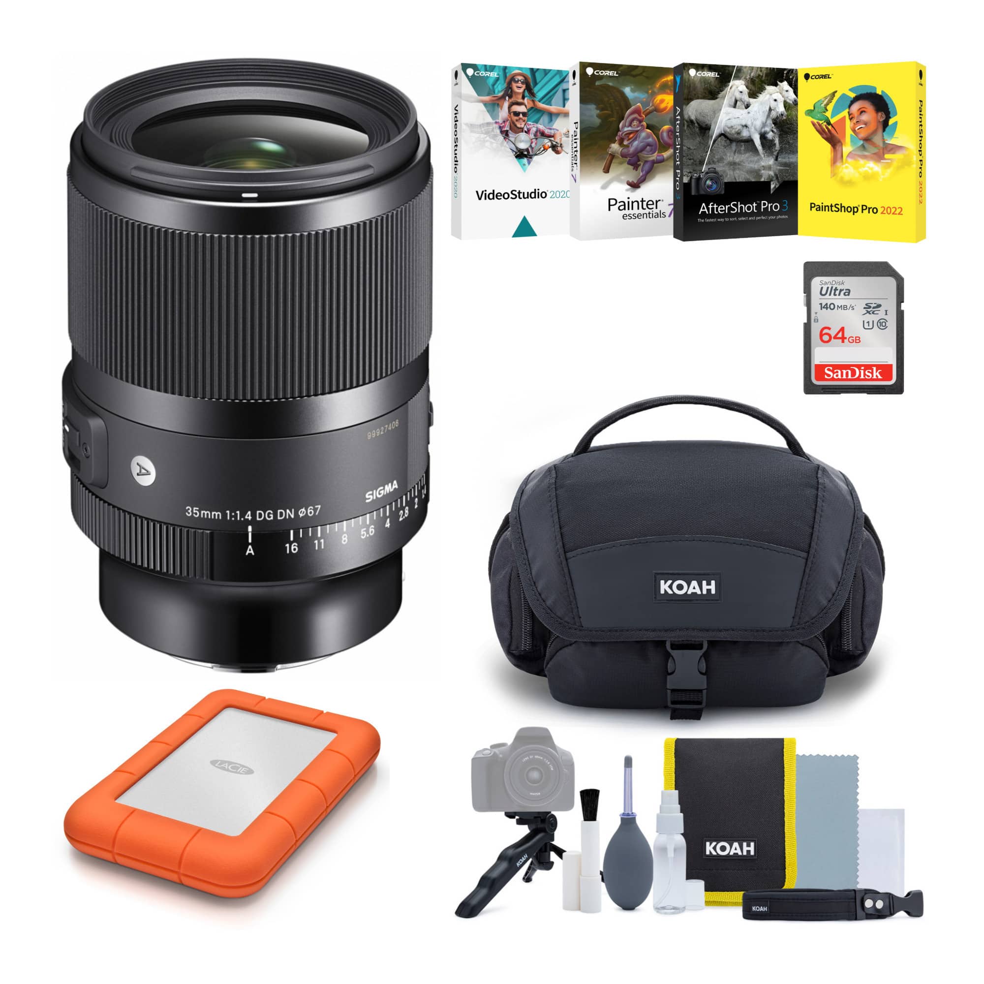 SIGMA - 【良品】SIGMA35mmF1.4DGDN Art ソニーEマウント用 Sigma AF 35mm f/1.4 DG DN Art Lens for Sony E 303965 - Adorama
